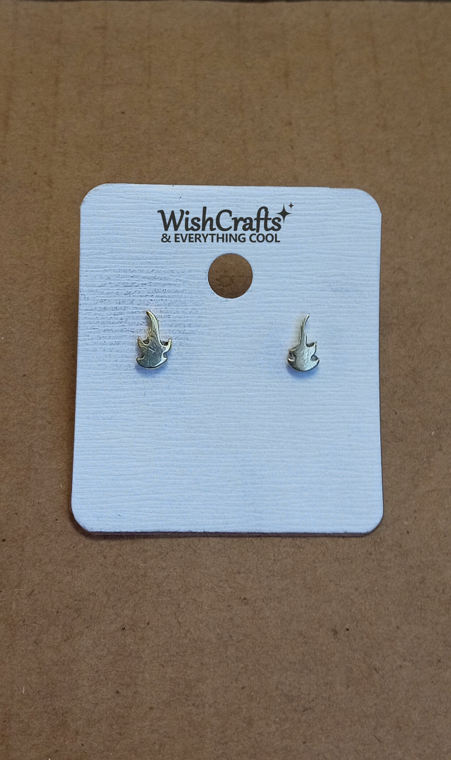 Small Flames Stud Earrings